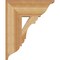 Ekena Millwork Olympic Traditional Rough Sawn Bracket, Western Red Cedar, 6"W x 18"D x 22"H BKT06X18X22OLY01RWR - alternate 4